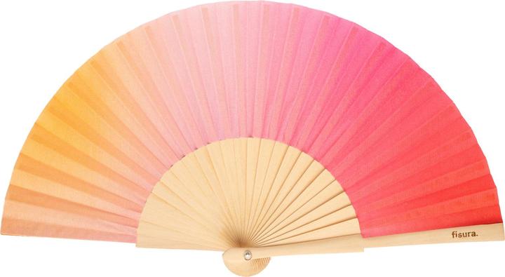 Actual product image Fisura Handfächer SUNSET