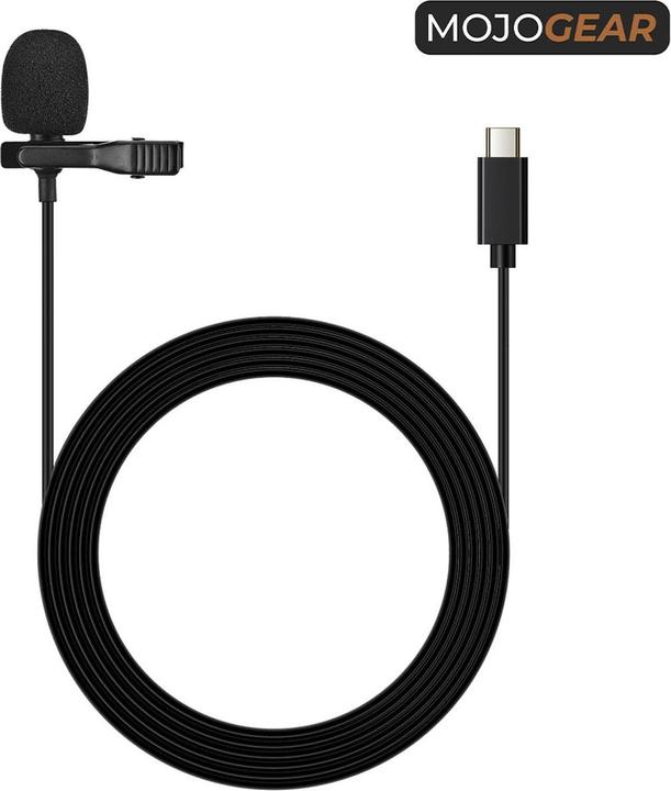 Immagine prodotto Mojogear Pin Microphone w/ USB-C-Connection - 6 Meter
