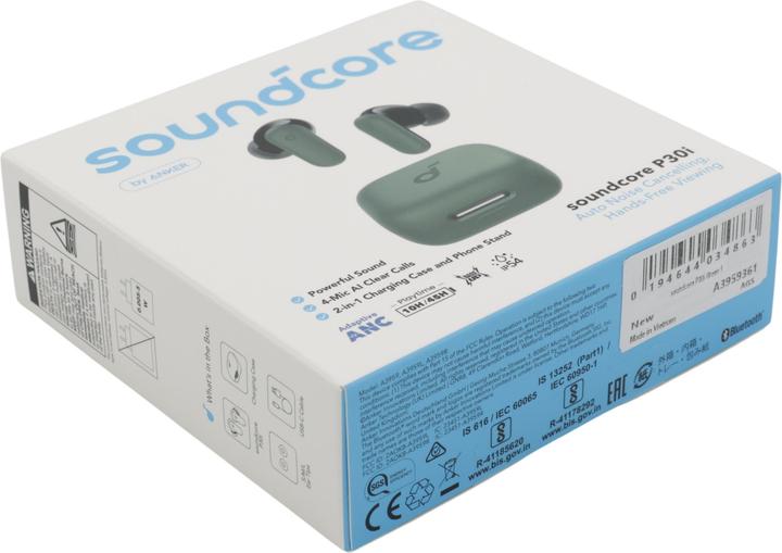 Immagine prodotto soundcore P30I (ANC, 7 h, Senza fili)