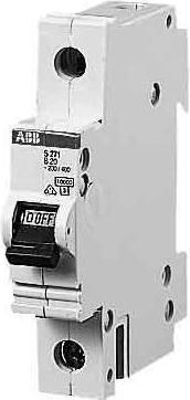 Image du produit ABB Disjoncteur automatique S200 10A 1-P type C 6kA