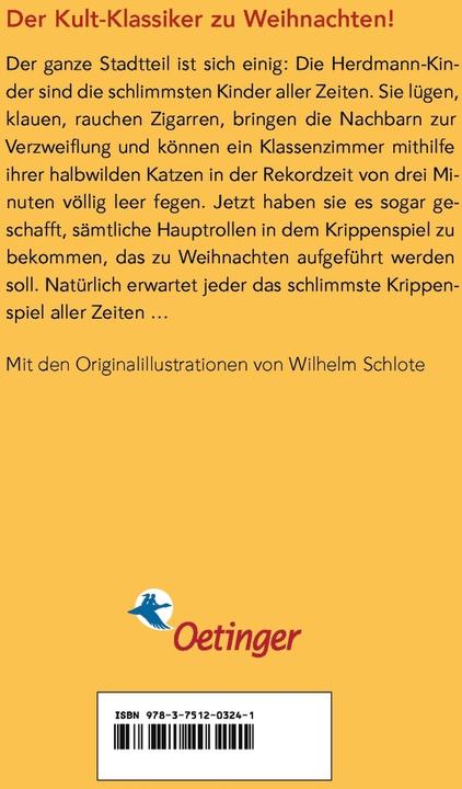 Actual product image Hilfe, die Herdmanns kommen 1 (German, Barbara Robinson, Nele Maar, Paul Maar, Wilhelm Schlote, 2022)