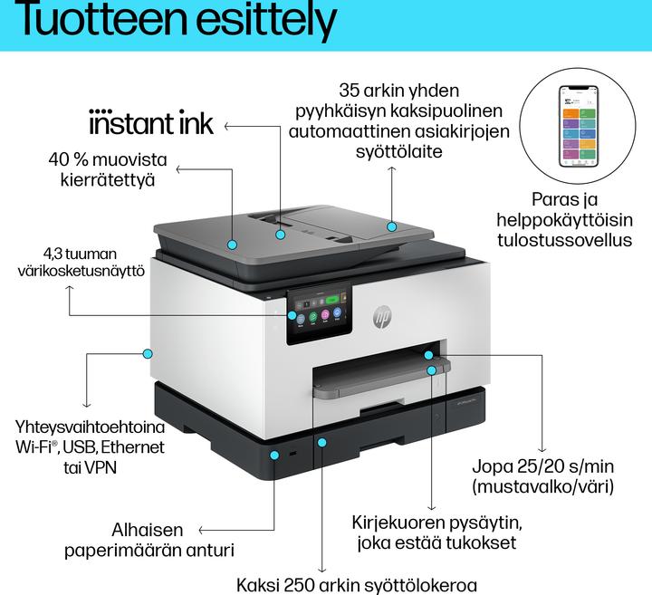 Produktbild HP OfficeJet Pro 9132e (Tintenpatrone)