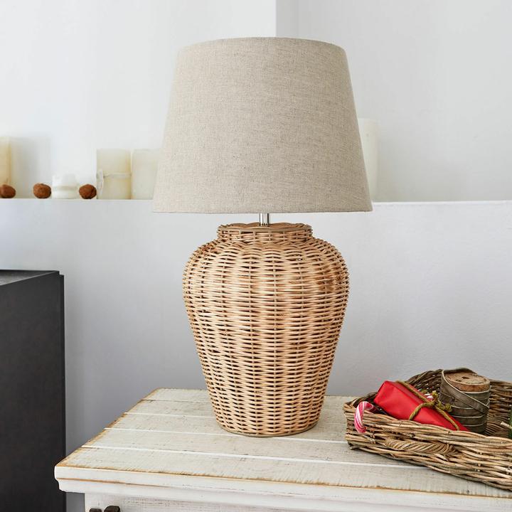 Produktbild Loberon Tischlampe Ernée beige (E27)