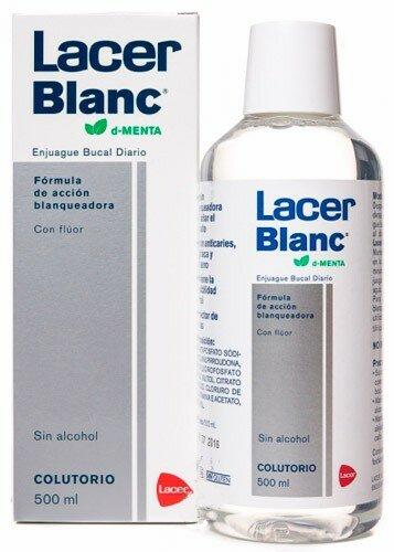 Immagine prodotto Lacer Blanc Collutorio alla menta 500ml (500 ml, Collutorio)
