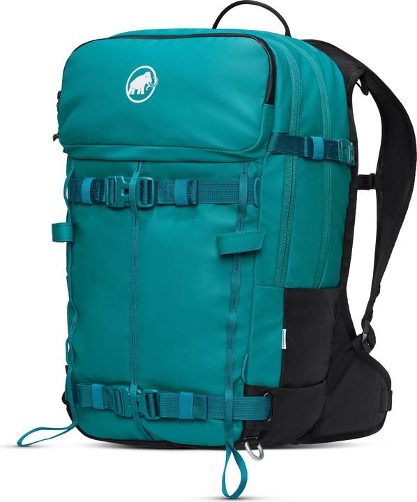 Black, Deep Teal