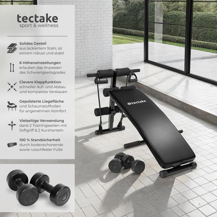 Produktbild tectake Sit Up Trainingsbank