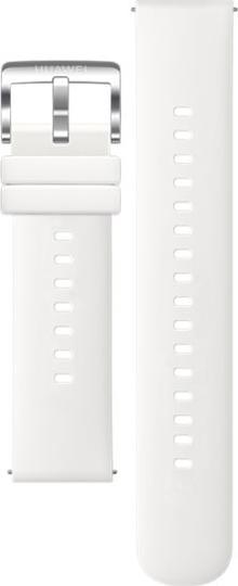 Actual product image Huawei Fluoroelastomer Strap (Glacier White) 22m, for Watch GT Series (42mm) WATCH 3 Series, EasyFit (Fluoroelastomer, Huawei)