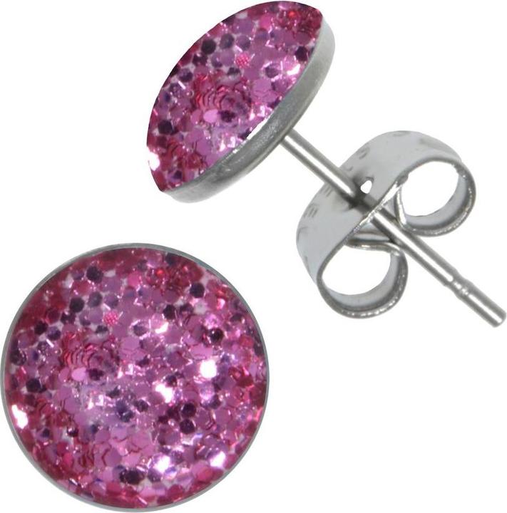 Image du produit Bijouteria Clous d'oreille (Acier inoxydable, Résine époxy)