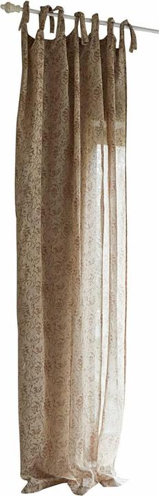Produktbild Loberon Gardine Jennings beige/braun (250 x 140 cm)