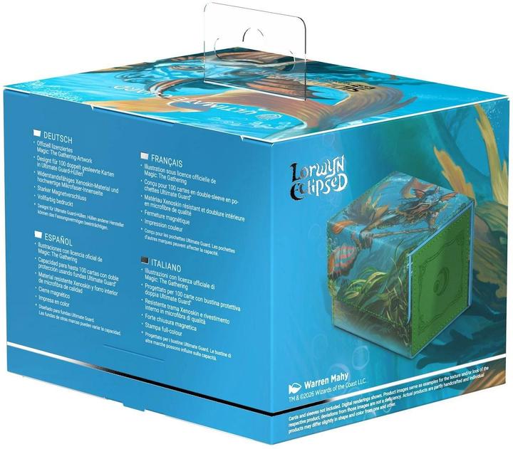 Actual product image Ultimate Guard Sidewinder 100+ Xenoskin Magic: The Gathering "Lorwyn Eclipsed" - Blue Legendary Rare