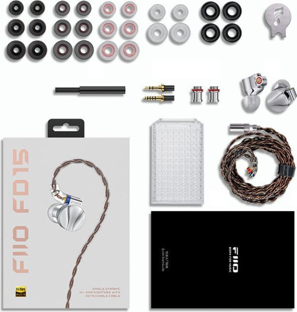 Actual product image FiiO FD15 (No noise cancelling, Cable)