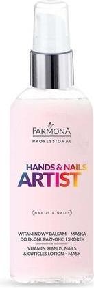 Actual product image Farmona Professional Hands & Nails & Artist Vitamin Lotion-Mask For Hands. Nails And Cuticles 50Ml (50 ml)