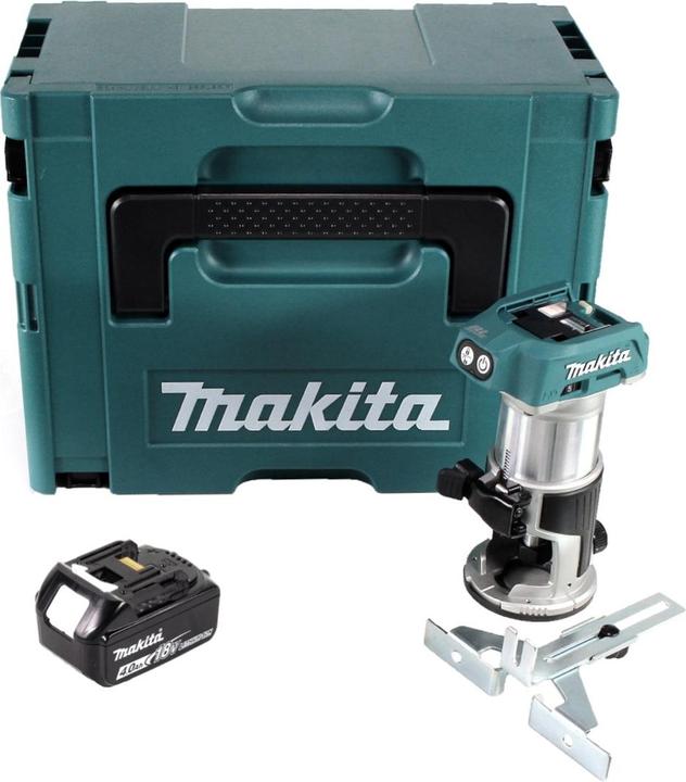Produktbild Makita DRT 50 M1J Akku Multifunktionsfräse brushless 18V + 1x Akku 4,0 Ah im Makpac 3 - ohne