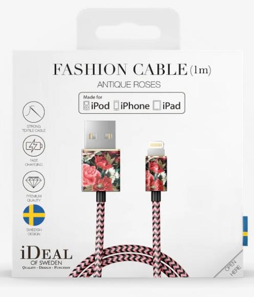 Produktbild iDeal Of Sweden Antique Roses (1 m, USB 2.0)