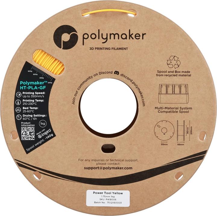 Image du produit Polymaker HT-PLA-GF (1.75 mm, 1000 g)