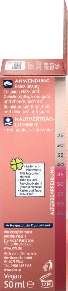 Image du produit dm Balea Collagène de beauté (Crème pour le corps, 50 ml)