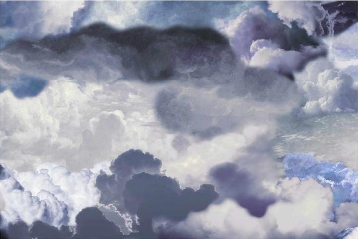 Actual product image Moooi Walking On Clouds Carpet (350 x 350 cm)