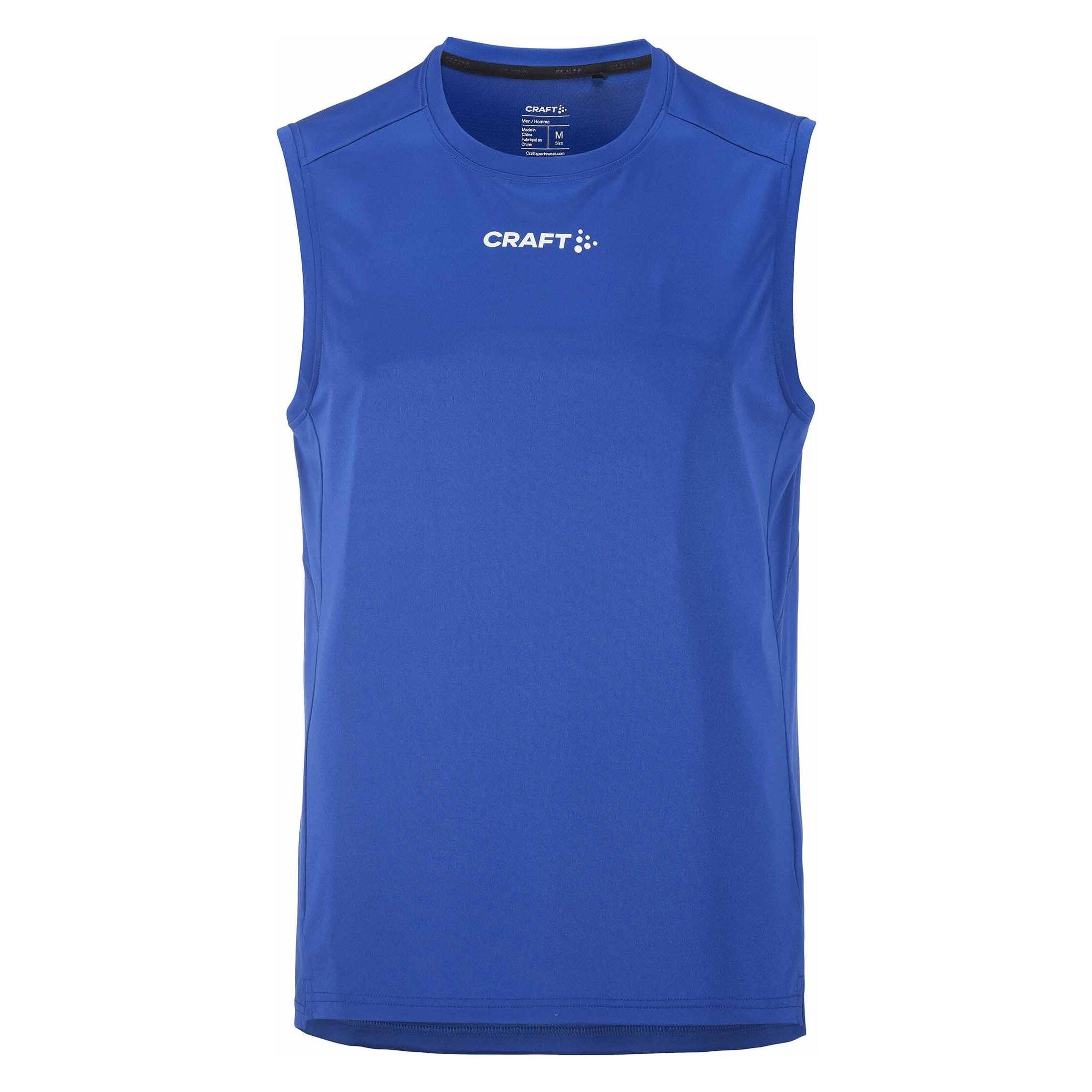 Craft, Herren, Sportshirt, Rush 2.0 Singlet M (Xs), Blau, Xs