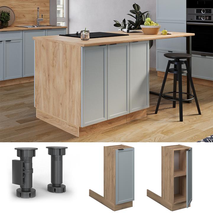 Actual product image Vicco Kücheninsel Fame-Line (30 x 30 x 82 cm)