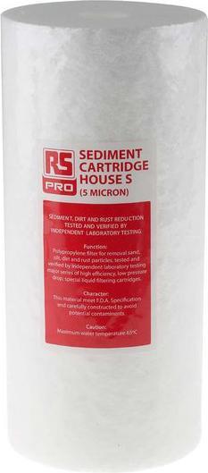 Produktbild RS PRO Sediment-Kartusche ho. Durchfl 5Mikrom