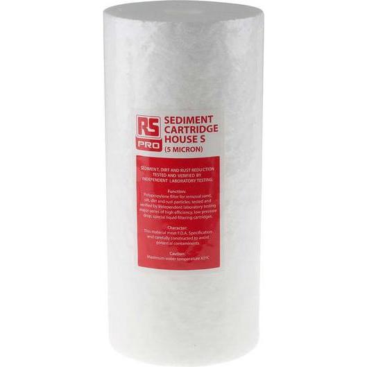 Rs Pro Sediment-Kartusche ho. Durchfl 5Mikrom, Wasserfilter