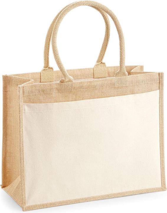 Immagine prodotto Westford Mill Shopper tascabile in iuta (21 l)