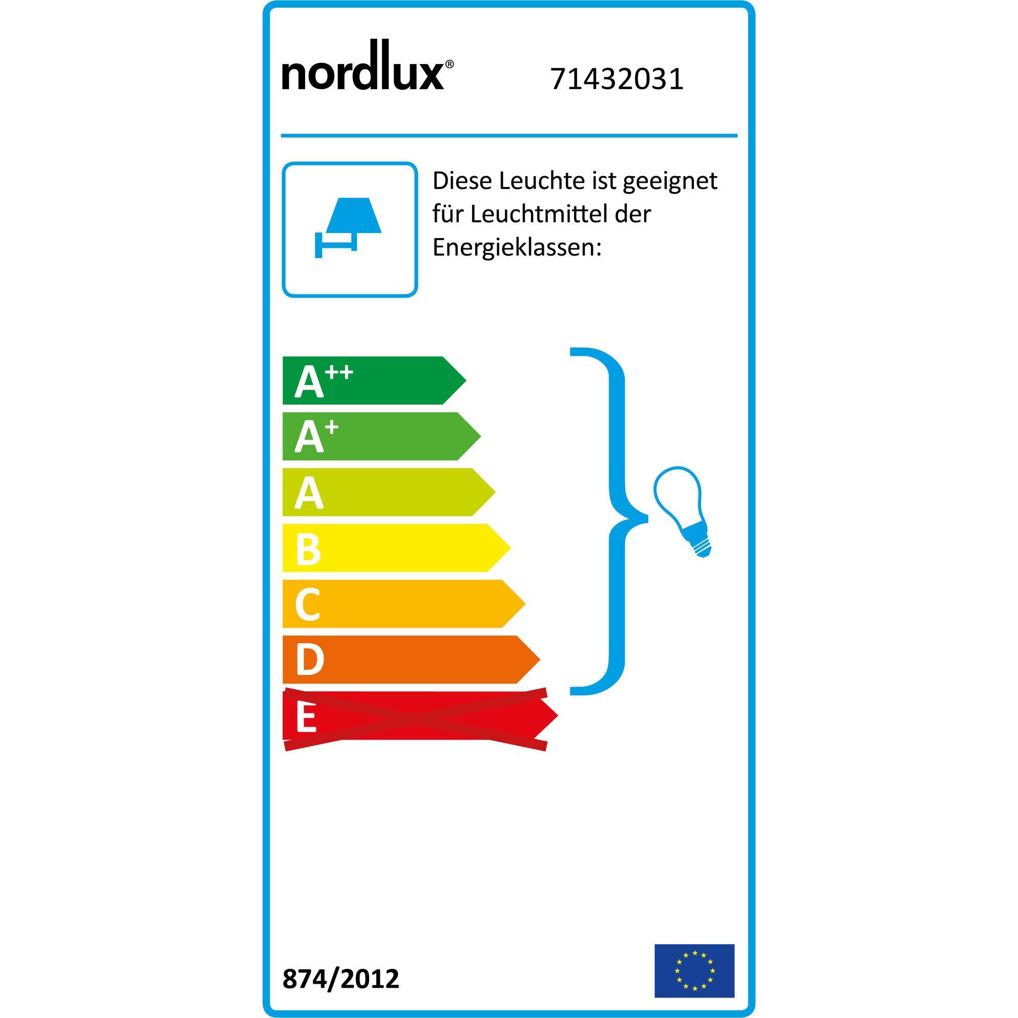 Thumbnail - Nordlux, Gartenbeleuchtung, Lonstrup 22, Wandleuchte Sen, Verzinkt (E27, IP44)