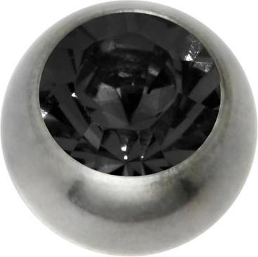 Black, silvery