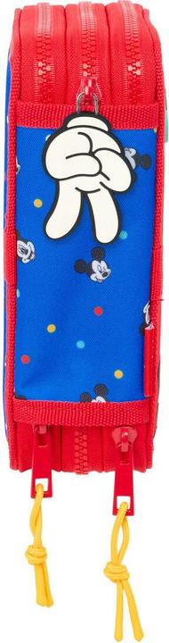 Actual product image Mickey Mouse Club House Dreifaches Federmäppchen Mickey Mouse Clubhouse Good day Blau 12,5 x 19,5 x 5,5 cm 37 Stücke