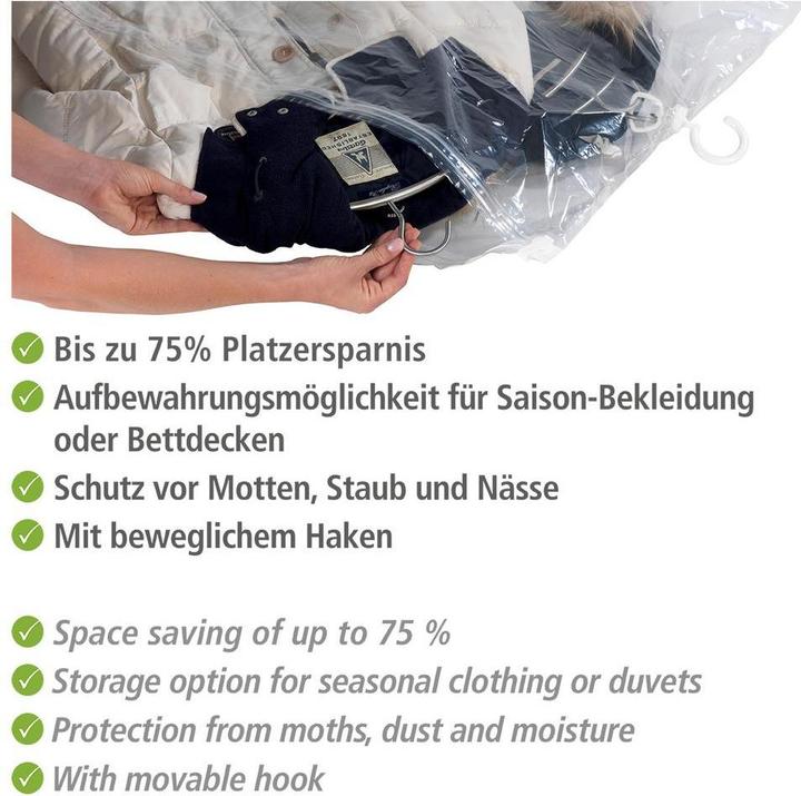 Image du produit Wenko Sac à vêtements peu encombrant