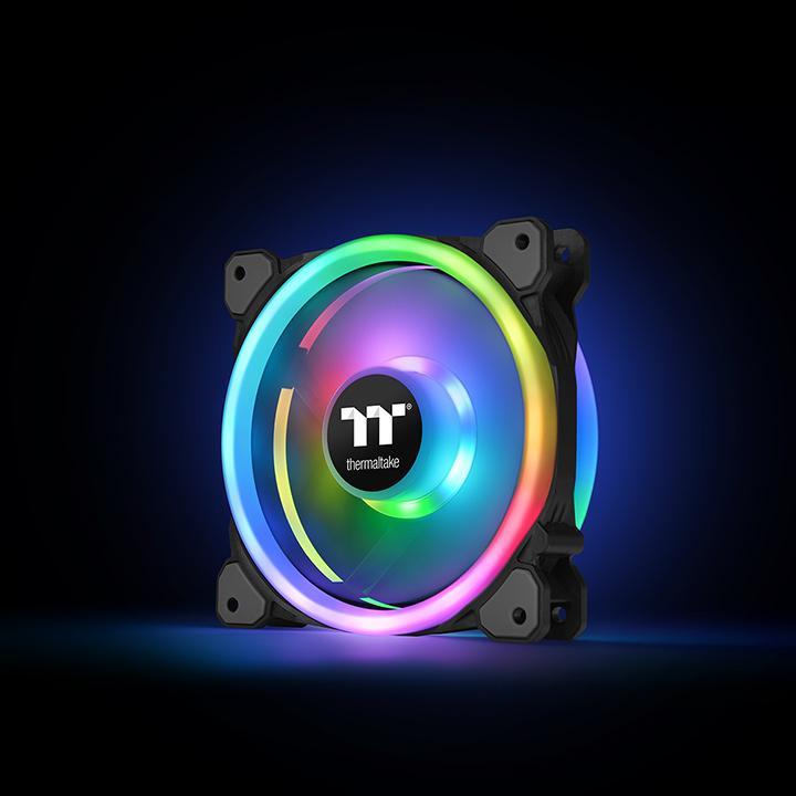 Actual product image Thermaltake The Riing Trio (120 mm, 3 x)