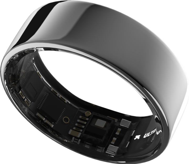 Image du produit Ultrahuman Bague Air- Size-07- Air Silver (7, Espace Argent)