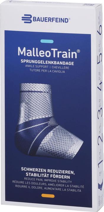 Actual product image MalleoTrain Active bandage left titanium (2)
