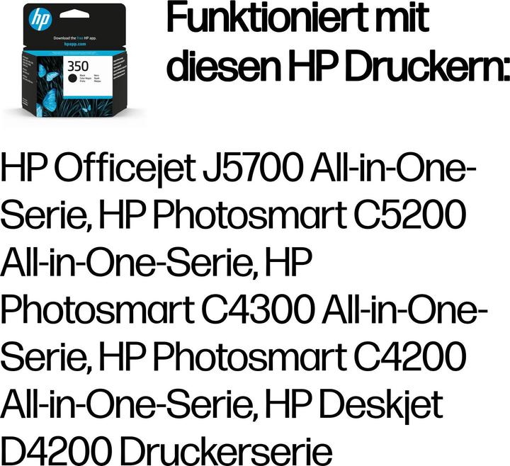 Actual product image HP 350 (FC)