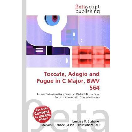 Toccata, Adagio and Fugue in C Major, BWV 564, Fachbücher