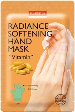 Image du produit Purederm Masque pour les mains Radiance Softening Masque pour les mains éclaircissant et adoucissant sous