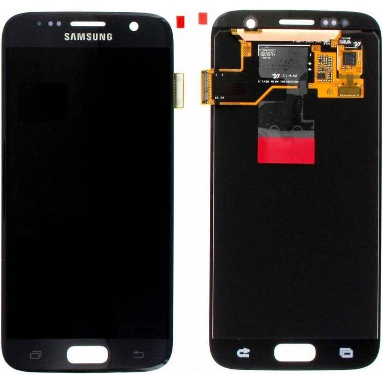 Samsung LCD Assembly (Display, Galaxy S7), Mobilgerät Ersatzteile, Schwarz