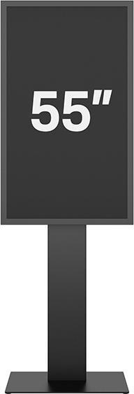 Immagine prodotto Multibrackets Supporto monitor fisso 55", indipendente, acciaio