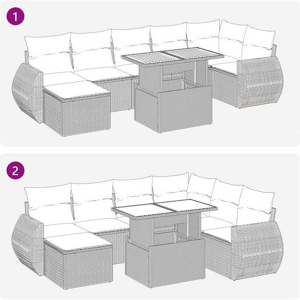 Thumbnail - VidaXL, Gartenlounge, Krissy