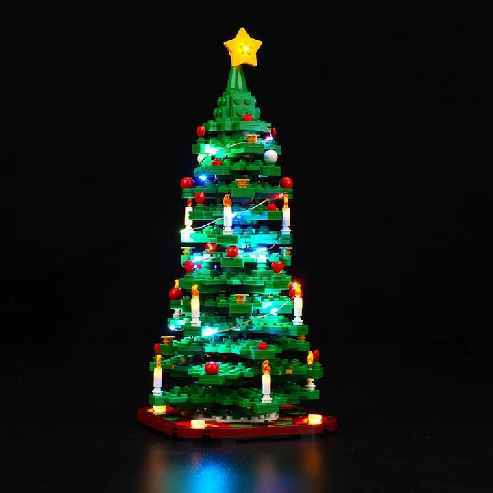BrickBling LED Licht Set für LEGO Weihnachtsbaum (40573)