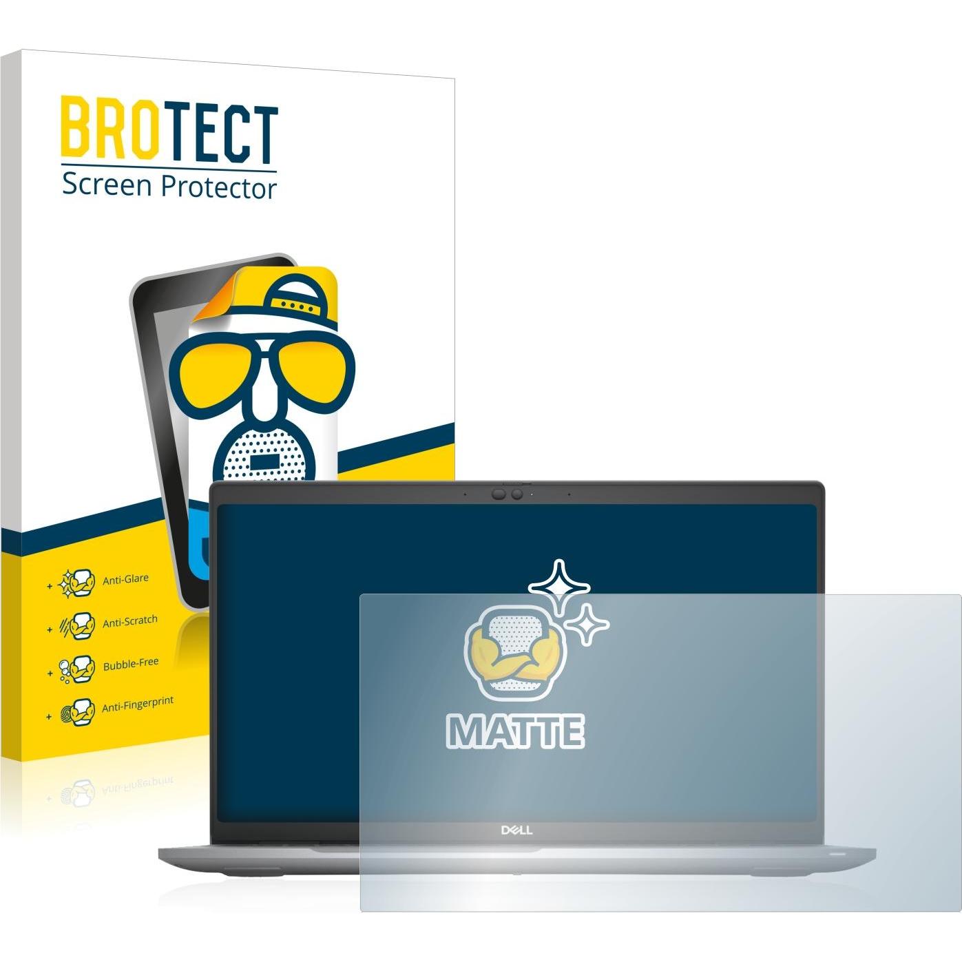 BROTECT Entspiegelungs-Schutzfolie Displayschutz Matt (15.60", 16 : 9), Notebook Schutzfolie