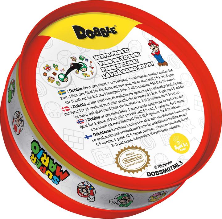 Actual product image Dobble Super Mario (DOBSM07NOR) (English)