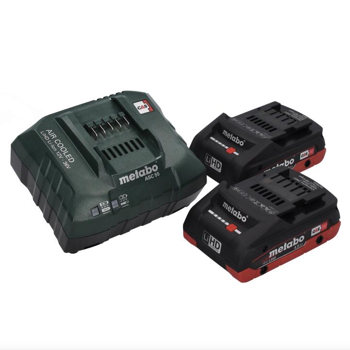 Produktbild Metabo SSW 18 LT 300 BL Akku Schlagschrauber 18 V 300 Nm Brushless + 2x Akku 4,0 Ah + Ladegerät + (Ohne externe Stromquelle)