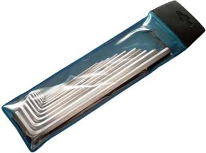 Actual product image Dönges Hexagonal pin spanner set, long, 10 pieces, 0.028 " - 5/32 "