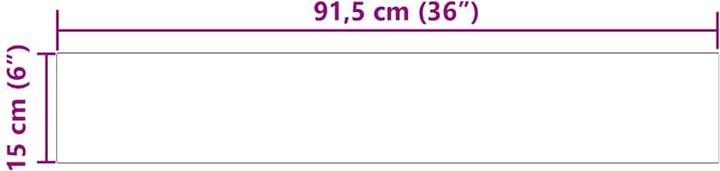 Actual product image vidaXL Lucrece (Laminate)