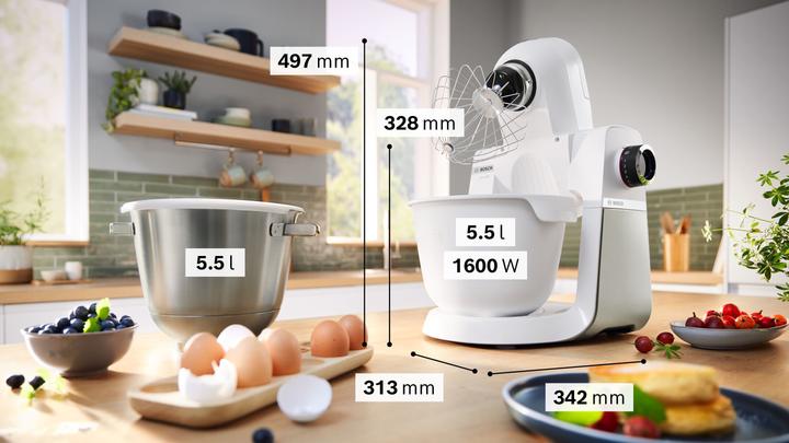 Produktbild Bosch Hausgeräte Serie 6 Stand Mixer (1600 W, 5.50 l)