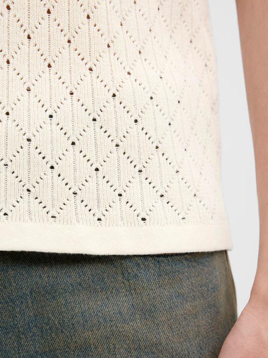 Produktbild Jack & Jones Einfarbig Gestricktes T-Shirt Gestricktes T-Shirt (M)