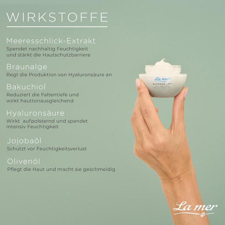 Actual product image La Mer Supreme Lift Anti Age Cream Day without perfume 50 ml (50 ml, Day cream)