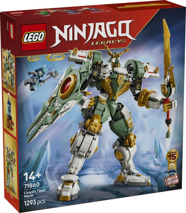 LEGO 15e anniversaire : le Mech Titan de Lloyd (71860)