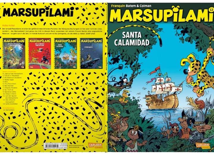 Produktbild Marsupilami 13: Santa Calamidad (Deutsch, André Franquin, Stéphan Colman, 2018)